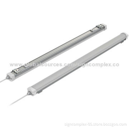 10W LED Tri-proof Lighting, Use Aluminum Alloy and PC Material, Water-proof Design Without Adhesive